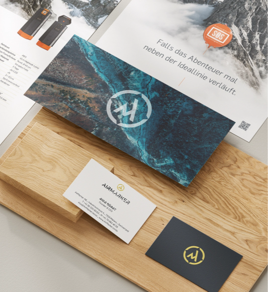 AirMarker Branding Unterlagen